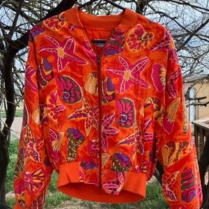1990’s vintage bomber jacket/colorful